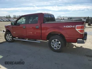 2014 Ford F-150 XL with VIN 1FTFW1ET9EFB85705, listed as a Copart auction lot 46814355 with 159,984 mi miles and Salvage Title. Bid and sale history available at carsss.com. Image 2.