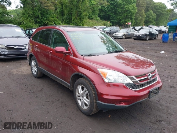 2011 Honda CR-V EX-L z VIN 5J6RE4H79BL086826, wystawiony jako IAAI lot #42395438 z przebiegiem 125 617 mil mil oraz . Historia ofert i sprzedaży dostępna na DreamBid. Obrazek 1.