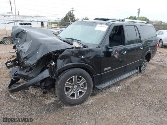 2007 Ford Expedition EL Limited with VIN 1FMFK20577LA26742, listed as a IAAI auction lot 41955015 with 185,101 mi miles. Bid and sale history available at carsss.com. Image 16.