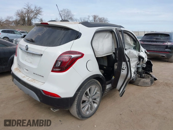2018 Buick Encore Preferred with VIN KL4CJASB3JB548931, listed as a IAAI auction lot 41888684 with 41,323 mi miles. Bid and sale history available at carsss.com. Image 4.