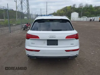 2022 Audi Q5 S line Premium Plus with VIN WA1EAAFY2N2014414, listed as a IAAI auction lot 42069743 with 44,654 mi miles and . Bid and sale history available at DreamBid. Image 17.