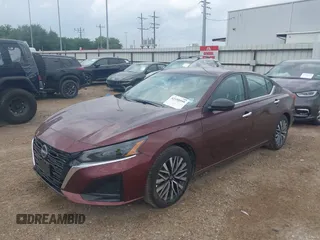 2025 Nissan Altima SV with VIN 1N4BL4DV0SN358319, listed as a IAAI auction lot 42158599 with 5,249 mi miles and . Bid and sale history available at DreamBid. Image 2.
