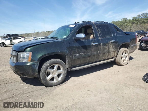 2013 Chevrolet Avalanche LT with VIN 3GNMCFE09DG203076, listed as a Copart auction lot 49719845 with 169,564 mi miles and Salvage Title. Bid and sale history available at DreamBid. Image 1.