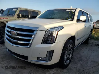 2015 Cadillac Escalade ESV Premium z VIN 1GYS4TKJ5FR509438, wystawiony jako Copart lot #75040574 z przebiegiem 162 931 mil mil oraz Nie do naprawy • Non repairable. Historia ofert i sprzedaży dostępna na DreamBid. Obrazek 1.
