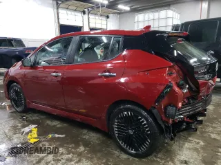 2025 Nissan LEAF SV Plus with VIN 1N4CZ1CV8SC558461, listed as a Copart auction lot 42173305 with 2,191 mi miles and Salvage Title. Bid and sale history available at carsss.com. Image 2.