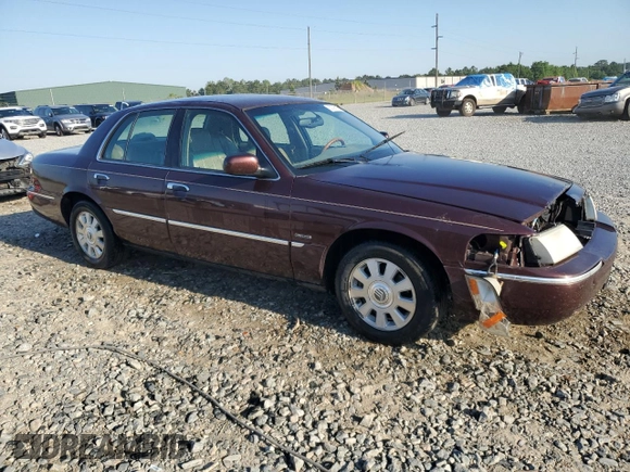2003 Mercury Grand Marquis LS Premium with VIN 2MEFM75W03X606245, listed as a Copart auction lot 50795125 with 207,117 mi miles and Salvage Title. Bid and sale history available at DreamBid. Image 4.