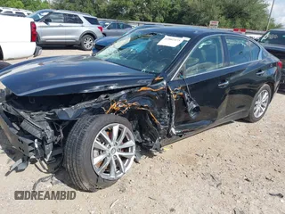 2015 Infiniti Q50 Sport with VIN JN1BV7AP5FM339629, listed as a IAAI auction lot 42802475 with 69,810 mi miles and . Bid and sale history available at DreamBid. Image 2.
