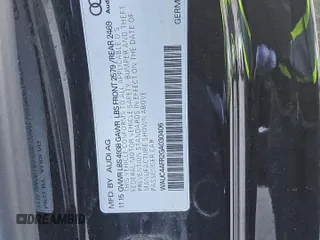 2016 Audi S5 Premium Plus with VIN WAUC4AFR2GA030406, listed as a Copart auction lot 47933805 with 126,162 mi miles and Clean Title. Bid and sale history available at carsss.com. Image 12.