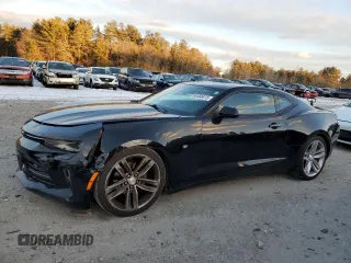 2017 Chevrolet Camaro 1LT with VIN 1G1FA1RSXH0134701, listed as a Copart auction lot 88368475 with 110,147 mi miles and Salvage Title. Bid and sale history available at DreamBid. Image 1.