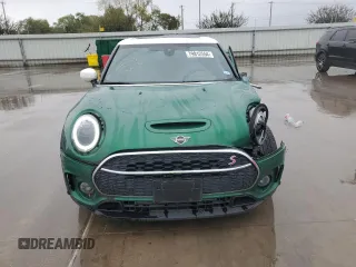 2023 MINI Clubman Cooper S with VIN WMWLV7C02P2S69664, listed as a Copart auction lot 79812554 with 9,819 mi miles and Salvage Title. Bid and sale history available at carsss.com. Image 5.