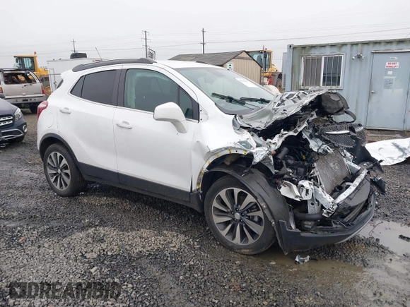 2021 Buick Encore Preferred with VIN KL4CJESB5MB347298, listed as a IAAI auction lot 41321155 with 20,917 mi miles. Bid and sale history available at carsss.com. Image 1.