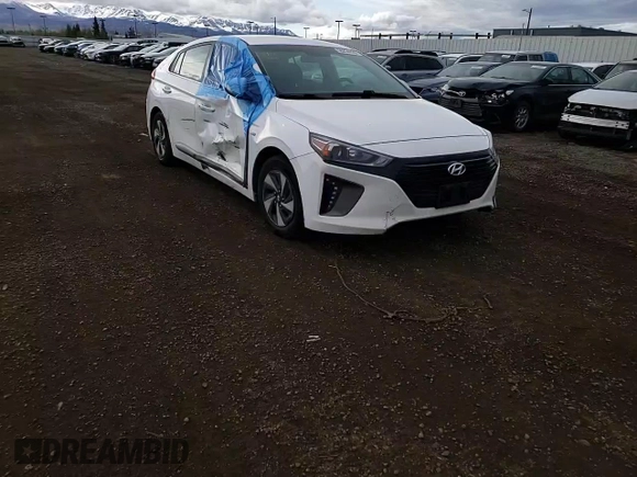 2017 Hyundai Ioniq SEL z VIN KMHC75LC9HU048561, wystawiony jako Copart lot #56254435 z przebiegiem 179 580 mil mil oraz Szkoda całkowita • Salvage title. Historia ofert i sprzedaży dostępna na DreamBid. Obrazek 13.
