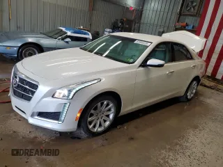 2014 Cadillac CTS AWD with VIN 1G6AW5SX4E0177011, listed as a Copart auction lot 60988335 with 16,075 mi miles and Salvage title. Bid and sale history available at DreamBid. Image 1.