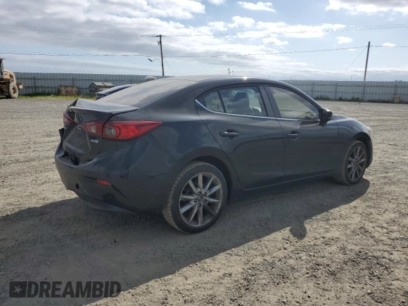 2018 Mazda 3 Touring with VIN 3MZBN1V30JM261305, listed as a Copart auction lot 53568285 with 55,663 mi miles and Salvage Title. Bid and sale history available at DreamBid. Image 3.