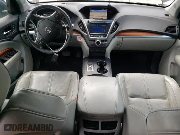 2017 Acura MDX Advance z VIN 5FRYD4H90HB011044, wystawiony jako Copart lot #55206385 z przebiegiem 201 377 mil mil oraz Szkoda całkowita • Salvage title. Historia ofert i sprzedaży dostępna na DreamBid. Obrazek 8.