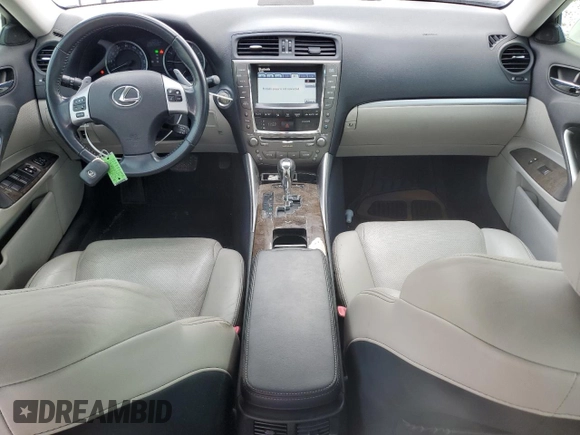 2012 Lexus IS 350 z VIN JTHBE5C24C5030273, wystawiony jako Copart lot #56987965 z przebiegiem 106 957 mil mil oraz Szkoda całkowita • Salvage title. Historia ofert i sprzedaży dostępna na DreamBid. Obrazek 8.