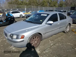 2003 Volvo S60 2.4L with VIN YV1RS61T132255062, listed as a Copart auction lot 42926315 with 0 mi miles and Salvage Title. Bid and sale history available at carsss.com. Image 1.