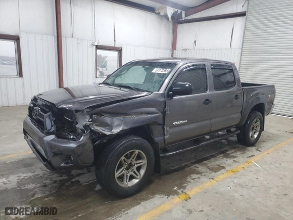 2013 Toyota Tacoma PreRunner with VIN 5TFJU4GN9DX037370, listed as a Copart auction lot 50172885 with 309,745 mi miles and Salvage Title. Bid and sale history available at carsss.com. Image 1.