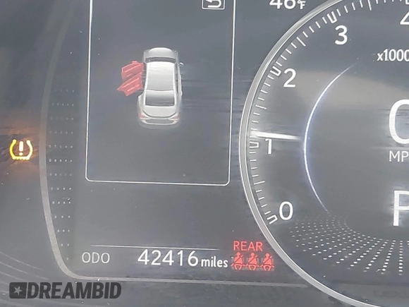 2019 Lexus ES with VIN 58ABZ1B1XKU010853, listed as a IAAI auction lot 42025744 with 42,416 mi miles. Bid and sale history available at carsss.com. Image 15.