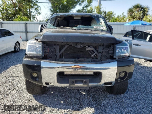 2011 Nissan Titan SV with VIN 1N6BA0EK2BN302361, listed as a Copart auction lot 52258415 with Not Provided miles and Salvage Title. Bid and sale history available at DreamBid. Image 5.