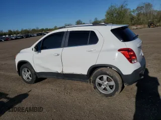 2016 Chevrolet Trax LT with VIN 3GNCJPSB6GL118091, listed as a Copart auction lot 54823435 with 114,762 mi miles and Salvage Title. Bid and sale history available at DreamBid. Image 2.
