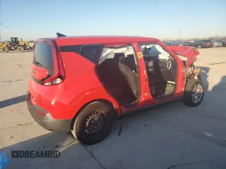 2020 Kia Soul S with VIN KNDJ23AU4L7057590, listed as a Copart auction lot 88849535 with 72,788 mi miles and Salvage Title. Bid and sale history available at carsss.com. Image 3.