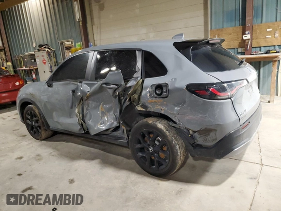 2024 Honda HR-V Sport with VIN 3CZRZ2H55RM711898, listed as a Copart auction lot 43738665 with Not Provided miles and Salvage Title. Bid and sale history available at carsss.com. Image 2.