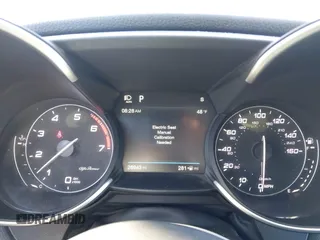 2018 Alfa Romeo Giulia with VIN ZARFAEBN1J7592164, listed as a IAAI auction lot 41411043 with 26,943 mi miles. Bid and sale history available at carsss.com. Image 7.