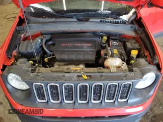 2018 Jeep Renegade Altitude with VIN ZACCJABB3JPH80621, listed as a Copart auction lot 51291855 with 105,399 mi miles and Salvage Title. Bid and sale history available at DreamBid. Image 14.