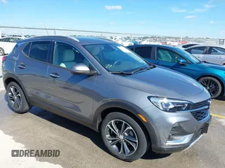 2020 Buick Encore GX Essence with VIN KL4MMFS23LB089458, listed as a IAAI auction lot 42205219 with 26,861 mi miles and . Bid and sale history available at DreamBid. Image 1.