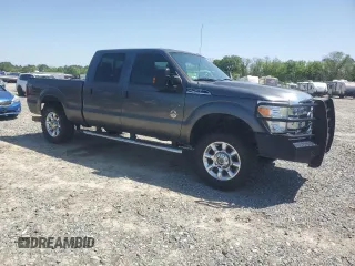 2015 Ford Super Duty F-250 SRW Lariat with VIN 1FT7W2BTXFEC75760, listed as a Copart auction lot 51408915 with 148,044 mi miles and Salvage Title. Bid and sale history available at carsss.com. Image 4.