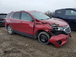 2019 Chevrolet Equinox Premier with VIN 2GNAXXEV3K6161652, listed as a Copart auction lot 50355215 with 83,345 mi miles and Salvage Title. Bid and sale history available at DreamBid. Image 4.