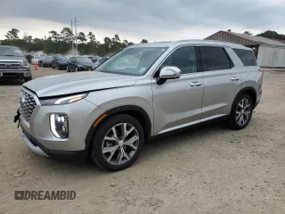 2022 Hyundai Palisade SEL z VIN KM8R34HE4NU405828, wystawiony jako Copart lot #57681825 z przebiegiem 93 587 mil mil oraz Szkoda całkowita • Salvage title. Historia ofert i sprzedaży dostępna na DreamBid. Obrazek 1.