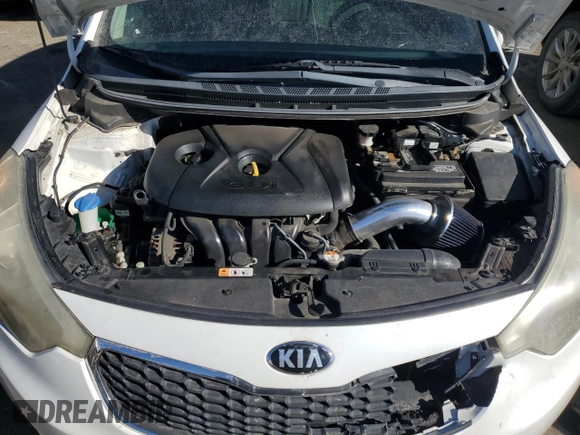 2014 Kia Forte EX with VIN KNAFX4A89E5173900, listed as a Copart auction lot 43559585 with 0 mi miles and Salvage Title. Bid and sale history available at carsss.com. Image 11.