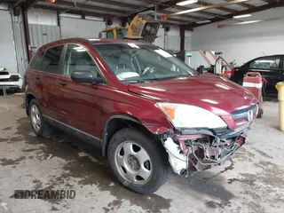 2008 Honda CR-V LX z VIN 5J6RE48378L023150, wystawiony jako IAAI lot #42235311 z przebiegiem 128 684 mil mil oraz . Historia ofert i sprzedaży dostępna na DreamBid. Obrazek 1.