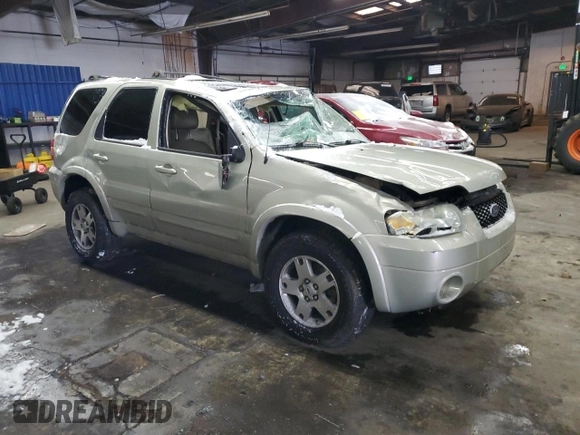 2005 Ford Escape Limited with VIN 1FMCU94155KD76368, listed as a Copart auction lot 45924365 with 191,285 mi miles and Clean title. Bid and sale history available at DreamBid. Image 4.