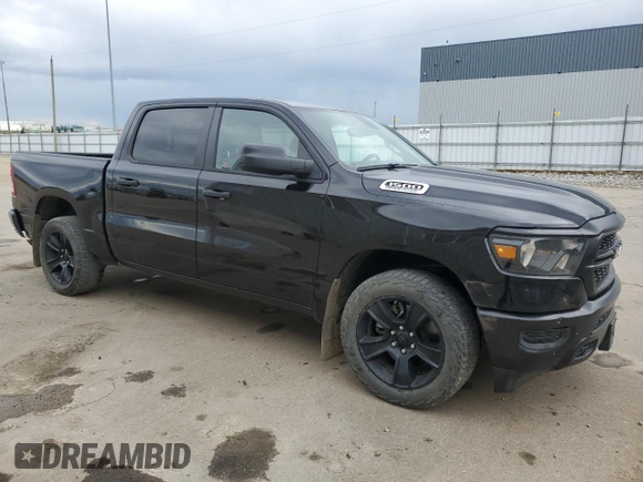 2024 Ram 1500 Tradesman z VIN 1C6SRFGT8RN212220, wystawiony jako Copart lot #59548525 z przebiegiem 64 164 mil mil oraz Czysty tytuł • Clean title. Historia ofert i sprzedaży dostępna na DreamBid. Obrazek 4.
