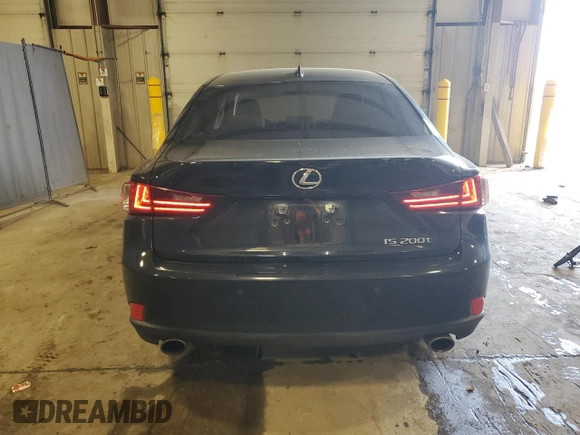 2016 Lexus IS 200t z VIN JTHBA1D27G5008387, wystawiony jako Copart lot #55940985 z przebiegiem 109 770 mil mil oraz Szkoda całkowita • Salvage title. Historia ofert i sprzedaży dostępna na DreamBid. Obrazek 6.