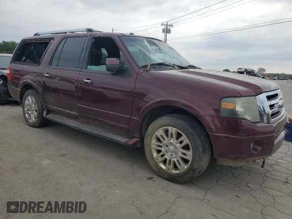 2011 Ford Expedition Max Limited with VIN 1FMJK1K53BEF29151, listed as a Copart auction lot 63916674 with 218,711 mi miles and Clean title. Bid and sale history available at DreamBid. Image 4.