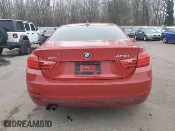 2016 BMW 4 Series 428i xDrive z VIN WBA3N9C5XGK250545, wystawiony jako Copart lot #88158225 z przebiegiem 76 824 mil mil oraz Szkoda całkowita • Salvage title. Historia ofert i sprzedaży dostępna na DreamBid. Obrazek 6.