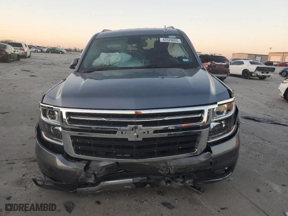 2020 Chevrolet Tahoe LT with VIN 1GNSKBKC7LR261767, listed as a Copart auction lot 43520055 with 0 mi miles and Salvage Title. Bid and sale history available at carsss.com. Image 5.