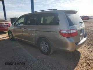 2007 Honda Odyssey EX-L with VIN 5FNRL38657B429817, listed as a Copart auction lot 54777025 with Not Provided miles and Salvage Title. Bid and sale history available at DreamBid. Image 2.