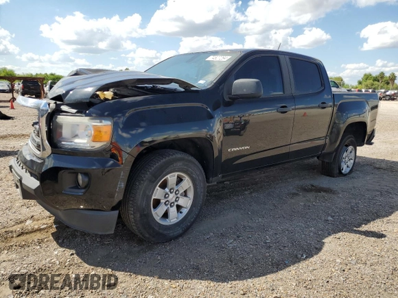 2018 GMC Canyon 2WD with VIN 1GTG5BEA0J1105758, listed as a Copart auction lot 74527294 with 103,259 mi miles and Salvage Title. Bid and sale history available at carsss.com. Image 1.