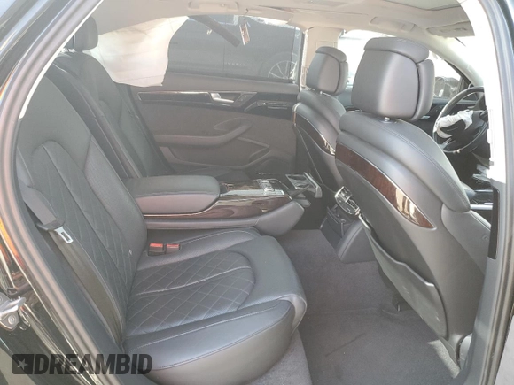 2013 Audi A8 L 3.0L with VIN WAURGAFD1DN000663, listed as a Copart auction lot 50812425 with 0 mi miles and Salvage Title. Bid and sale history available at carsss.com. Image 11.