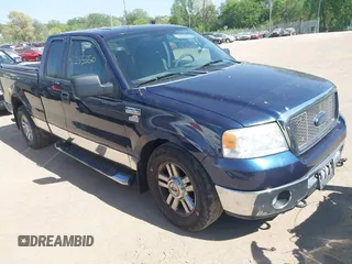 2006 Ford F-150 XLT with VIN 1FTPX14V76KD15624, listed as a IAAI auction lot 42255350 with 246,575 mi miles and . Bid and sale history available at DreamBid. Image 1.