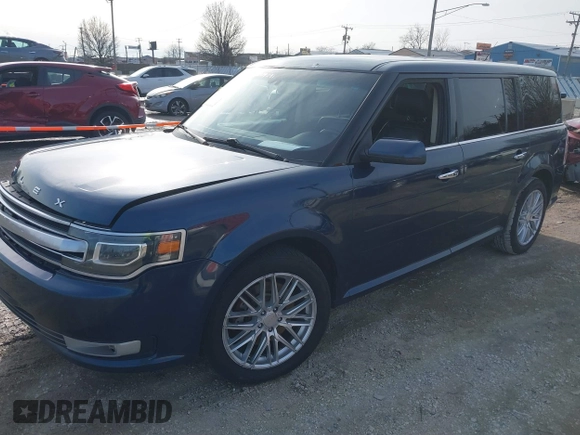 2017 Ford Flex Limited with VIN 2FMHK6D88HBA05128, listed as a IAAI auction lot 41209291 with 309,889 mi miles. Bid and sale history available at carsss.com. Image 2.