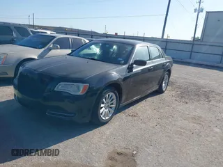 2013 Chrysler 300 with VIN 2C3CCAAGXDH743261, listed as a IAAI auction lot 41982698 with 148,107 mi miles. Bid and sale history available at carsss.com. Image 2.