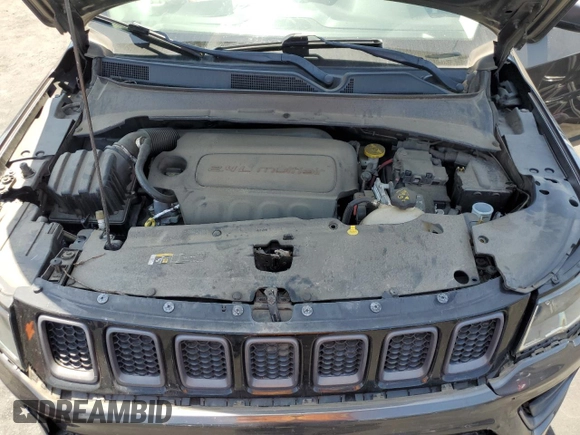 2017 Jeep Compass Trailhawk with VIN 3C4NJDDB8HT674627, listed as a Copart auction lot 59790325 with 66,349 mi miles and Salvage title. Bid and sale history available at DreamBid. Image 12.
