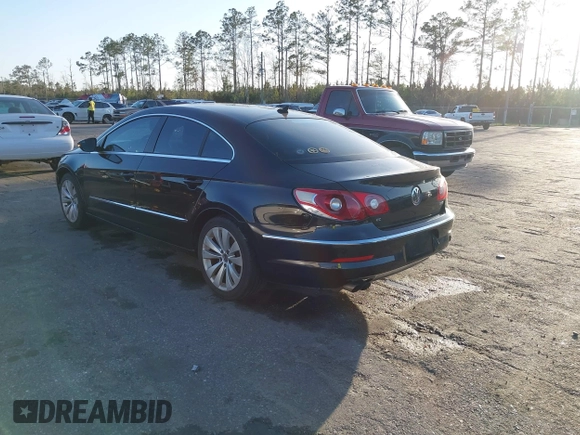 2011 Volkswagen CC Sport with VIN WVWMN7AN9BE729108, listed as a IAAI auction lot 41729512 with 138,044 mi miles. Bid and sale history available at carsss.com. Image 3.