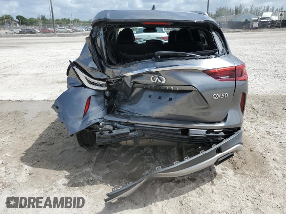2019 Infiniti QX50 Essential с VIN 3PCAJ5M18KF120750, выставлен на аукционе Copart как лот 58906775 с пробегом Не указан миль и На запчасти • Non repairable. История ставок и продаж доступна на DreamBid. Изображение 6.